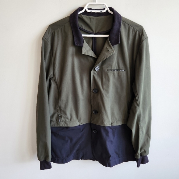 Lululemon Men's Blazer Car Coat Jacket Preppy Size L - Picture 2 of 14